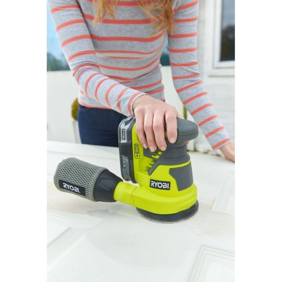 Эксцентриковая шлифмашина Ryobi ONE+ R18ROS-0