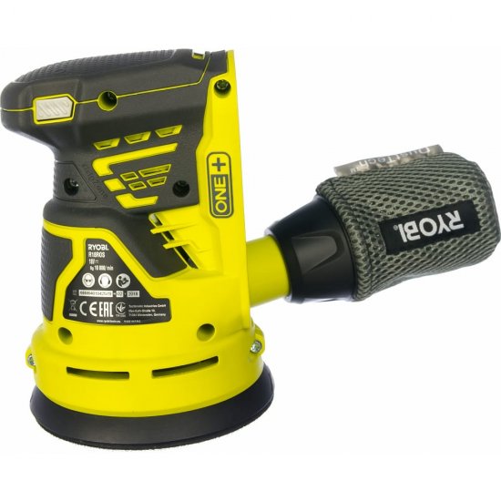 Эксцентриковая шлифмашина Ryobi ONE+ R18ROS-0