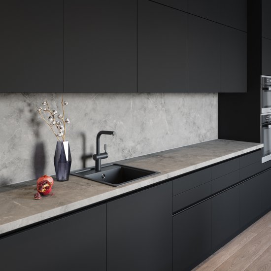 Панель стеновая ДСП для кухни 3000х600х4,5 мм 2342/bst italian stone