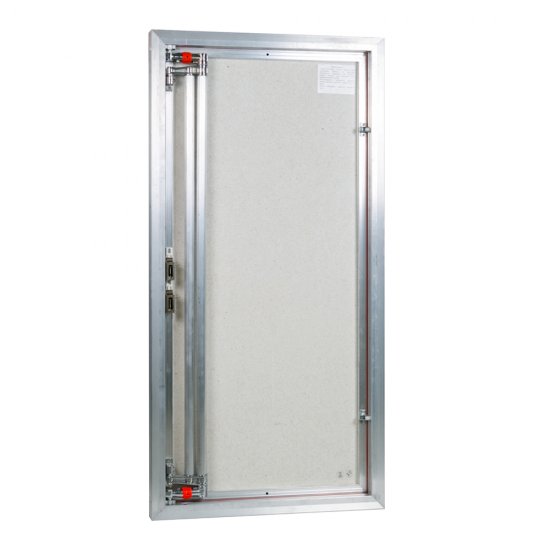 Люк ревизионный под плитку Практика EuroFormat-R алюминиевый 600х1200 мм скрытый нажимной