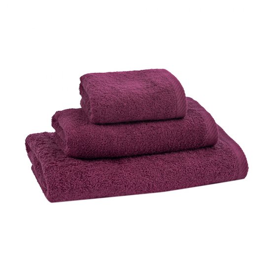 Полотенце махровое банное Василиса Буржуа Нуво 70х130 см фиолетовое