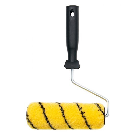 Валик полиакрил 180 мм d45 мм ворс 11 мм для водной основы с ручкой Hesler Berlin