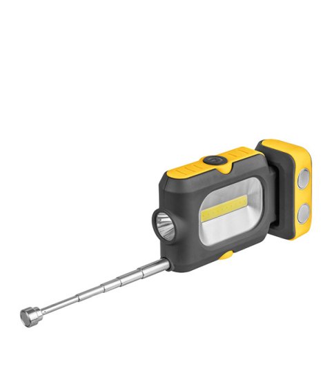 Фонарь подвесной Navigator светодиодный 1+1 LED 4 Вт аккумуляторный Li-Pol 850 мАч пластик (140831)