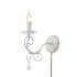 Бра Vitaluce E14 60 Вт 220 В белое/золото IP20 (V1301/1A)