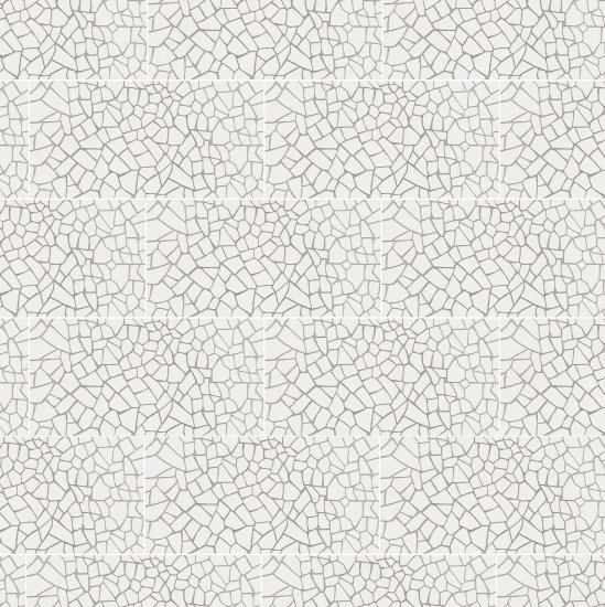 Плитка облицовочная Lavelly City Jungle Ceramic Puzzle белая 500х250х9 мм (13 шт.=1,625 кв.м)