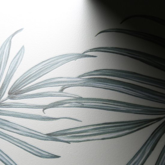 Плитка облицовочная Lavelly City Jungle Palm Leaves белая 500х250х9 мм (13 шт.=1,625 кв.м)