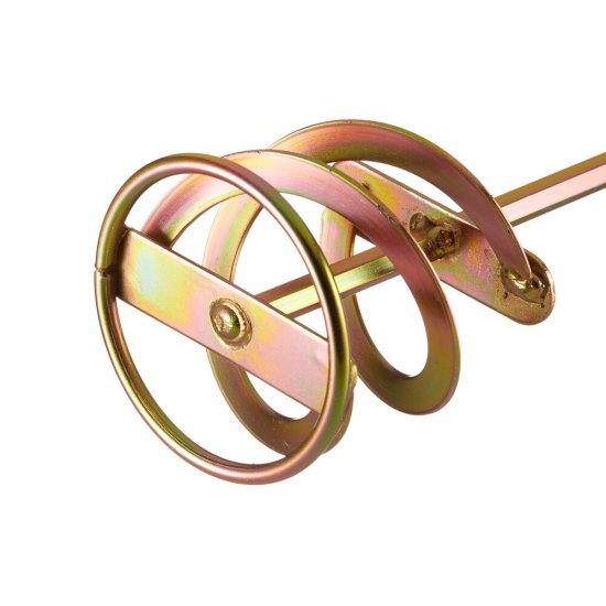 Миксер-насадка (венчик) для цементных растворов Hesler 80x400 мм хвостовик шестигранный