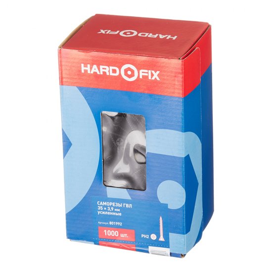 Саморезы для ГВЛ 35x3,9 мм усиленные Hard-Fix (1000 шт.)