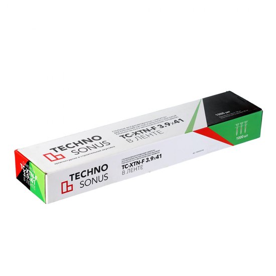 Саморезы ГМ 41x3,9 мм в ленте ТС-XTN-F ТехноСонус (1000 шт.)