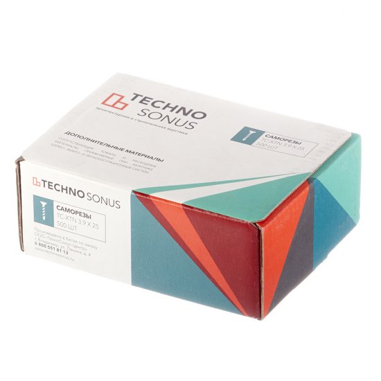 Саморезы ГМ 25x3,9 мм ТС-XTN ТехноСонус (500 шт.)