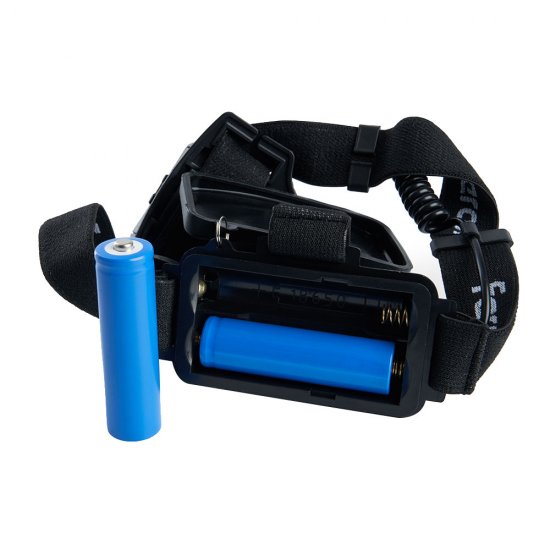 Фонарь налобный Feron 1 LED 5 Вт аккумуляторный Li-Ion 2000 мАч пластик