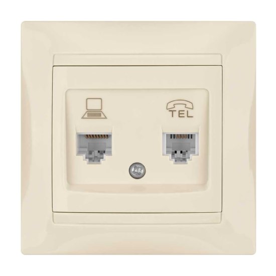 Розетка TDM ELECTRIC Лама