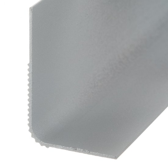 Порог алюминиевый угловой наружный 60х40х900 мм серебро