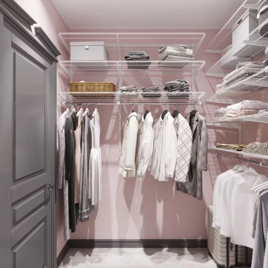 Переходник для стойки металлический белый Титан-GS (2 шт.)