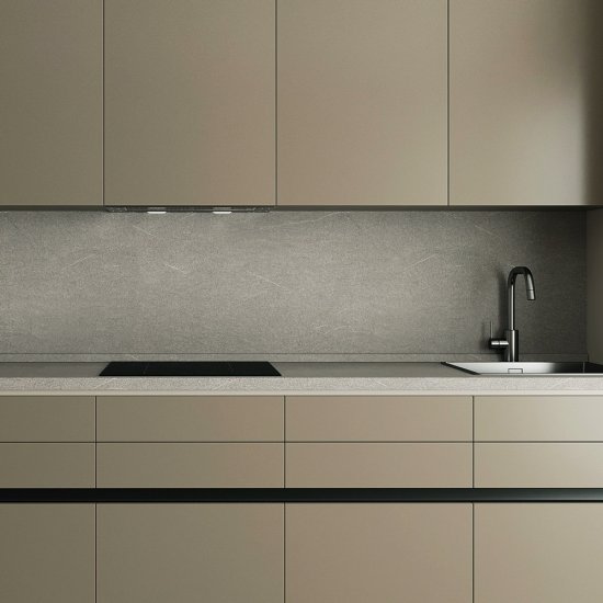 Панель стеновая ДСП для кухни 3000х600х4,5 мм 5035/q grey granite
