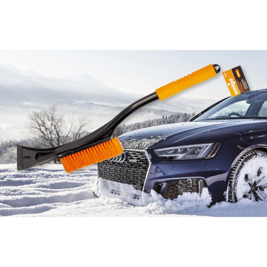Щетка-скребок автомобильная для снега и льда 540 мм Amigo