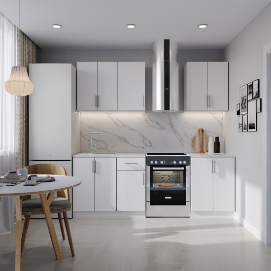 Панель стеновая ДСП для кухни 3000х600х4,5 мм 7405/6 calacatta marble