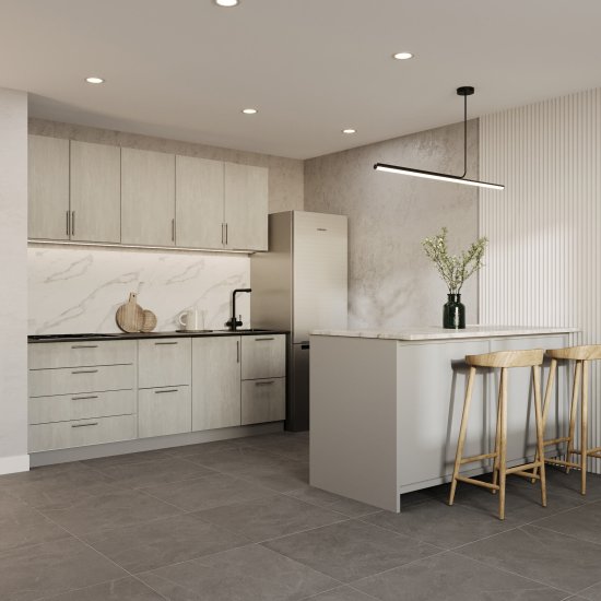 Панель стеновая ДСП для кухни 3000х600х4,5 мм 7405/6 calacatta marble