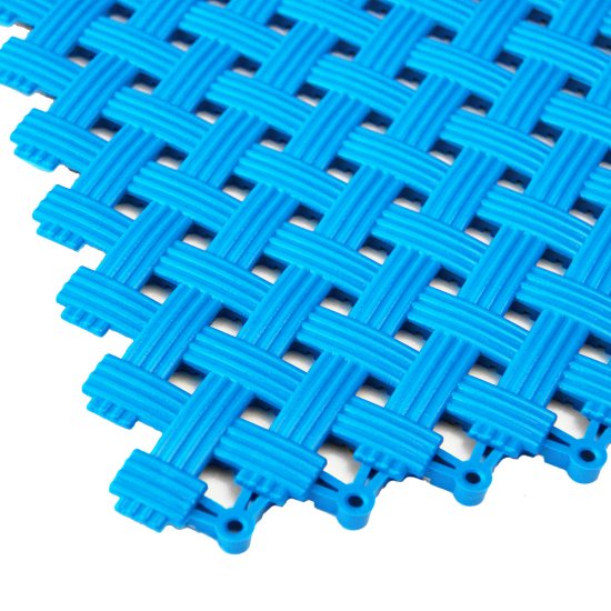 Антискользящее модульное покрытие Sensor Aqua 340х340 мм голубое (12 шт.=1,39 кв.м)