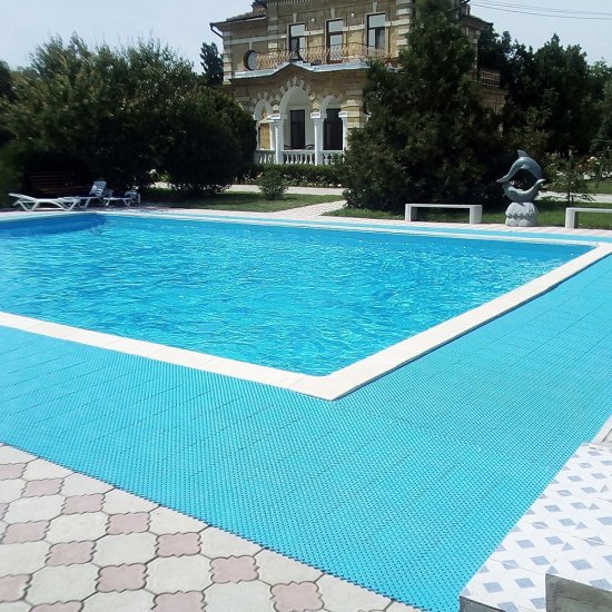 Антискользящее модульное покрытие Sensor Aqua 340х340 мм голубое (12 шт.=1,39 кв.м)