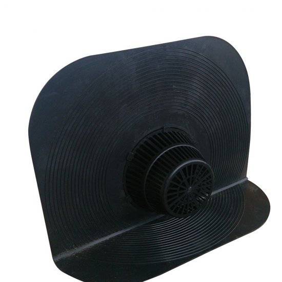 Воронка парапетная Поливент d110х250 мм черная RAL 9005