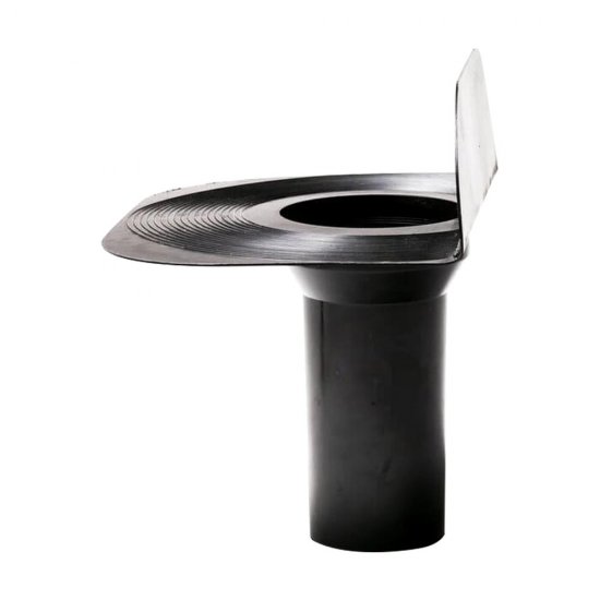 Воронка парапетная Поливент d110х250 мм черная RAL 9005