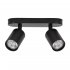 Спот Arte Lamp GU10 70 Вт 4 кв.м черный IP20 (A3226PL-2BK)
