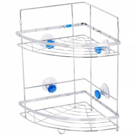 Угловая двухъярусная полка Рыжий кот W2667