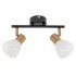 Спот Arte Lamp E14 80 Вт 4 кв.м черный/золото IP20 (A3117PL-2BK)