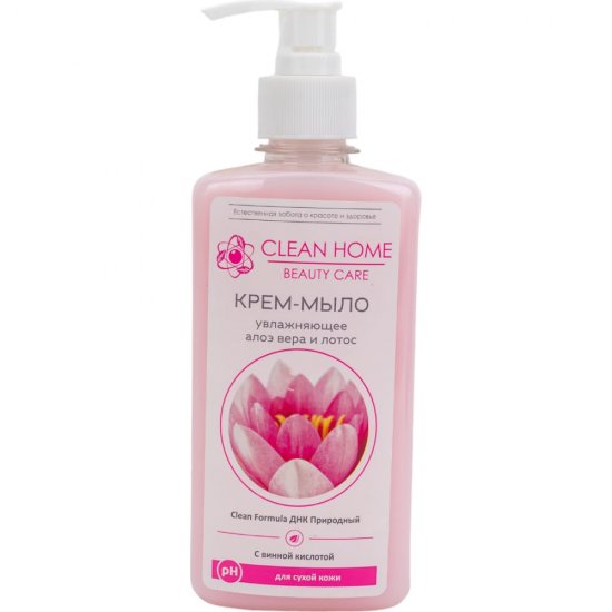 Увлажняющее крем-мыло CLEAN HOME BEAUTY CARE