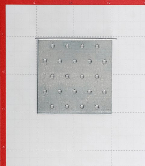 Уголок соединительный оцинкованный 100х100х100х2 мм