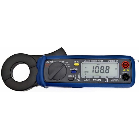 Токовые клещи для измерения переменного тока СЕМ DT-9809