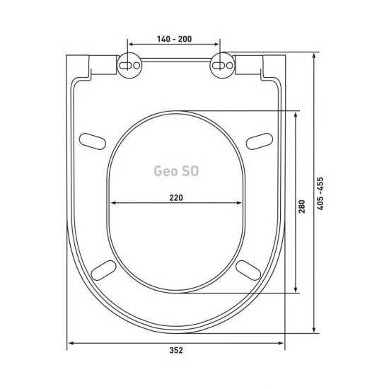 Сиденье для унитаза Berges Geo SO дюропласт с микролифтом (015103)