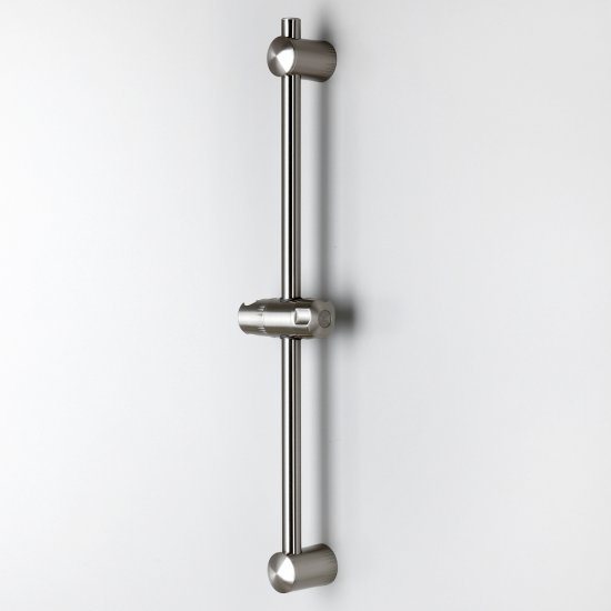 Штанга для душа WasserKraft 562 мм без мыльницы металл/пластик никель (A012)