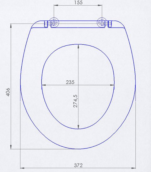 Сиденье для унитаза Jika Lyra дюропласт без микролифта (9251.5/8.9251.5.300.000.9)