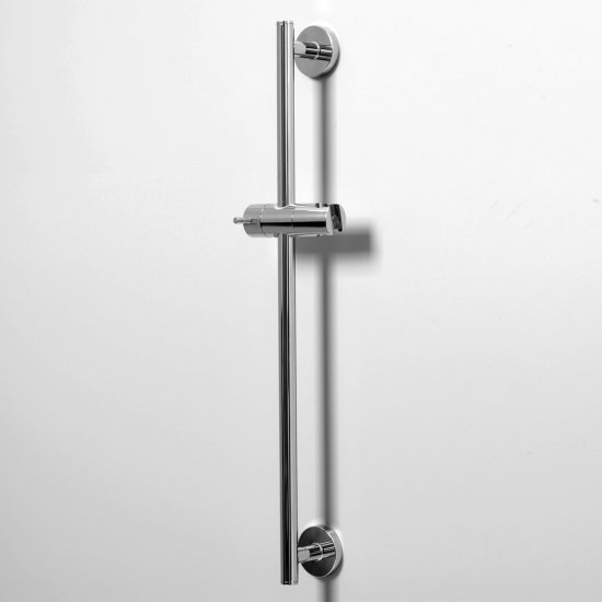Штанга для душа WasserKraft 600 мм без мыльницы металл/пластик хром (A122)
