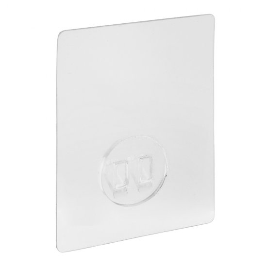 Крючок для ванной Kleber Lite одинарный самоклеящийся металл хром (KLE-LT028/8485)