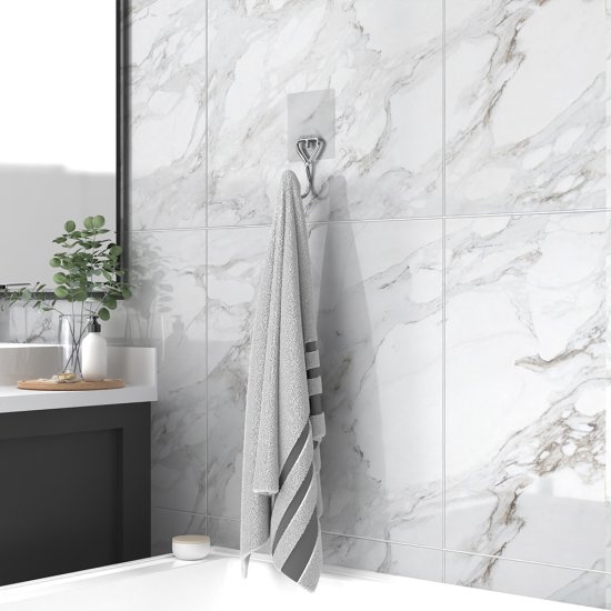 Крючок для ванной Kleber Lite одинарный самоклеящийся металл хром (KLE-LT028/8485)