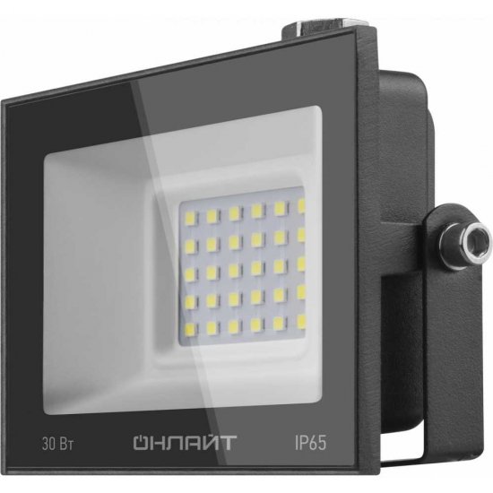 Светильник ОНЛАЙТ OFL-30-6K-BL-IP65-LED