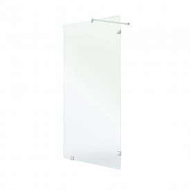 Душевая перегородка Walk in Ulitka хром 100х195 см стекло прозрачное 8 мм (74104040)