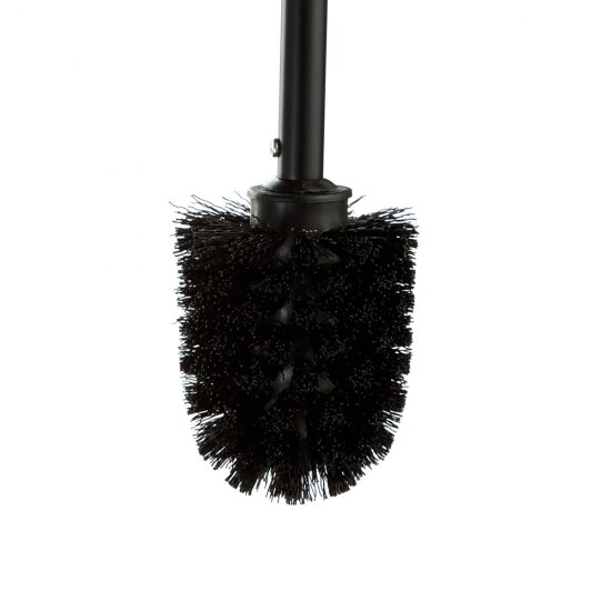 Ершик для унитаза Iddis Petite напольный металл черный (PETBLP0i47)