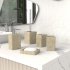 Дозатор для мыла Fora Stone Natural настольный полирезин бежевый (For-STN021NAT)