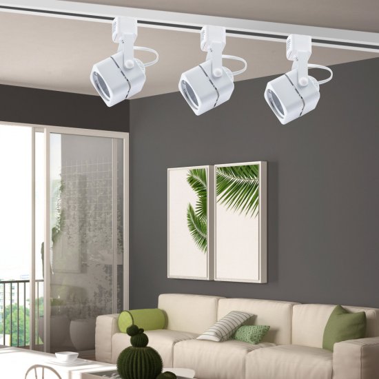 Трековый светильник однофазный Эра TR10-GU10 15 Вт GU10 1 кв.м белый (Б0044261)