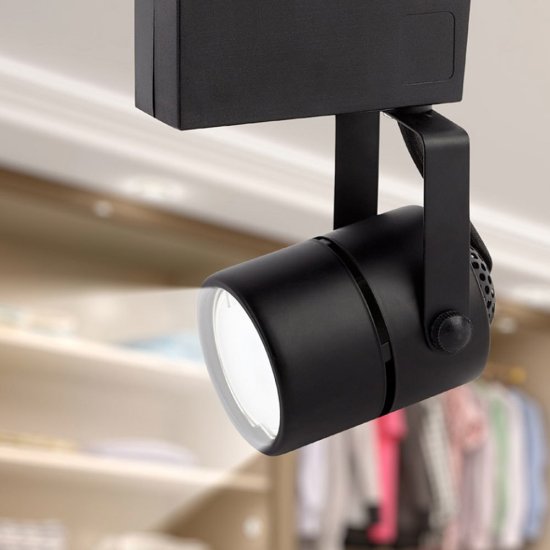 Трековый светильник однофазный Эра TR11-GU10 BK 15 Вт GU10 MR16 1 кв.м черный (Б0044270)