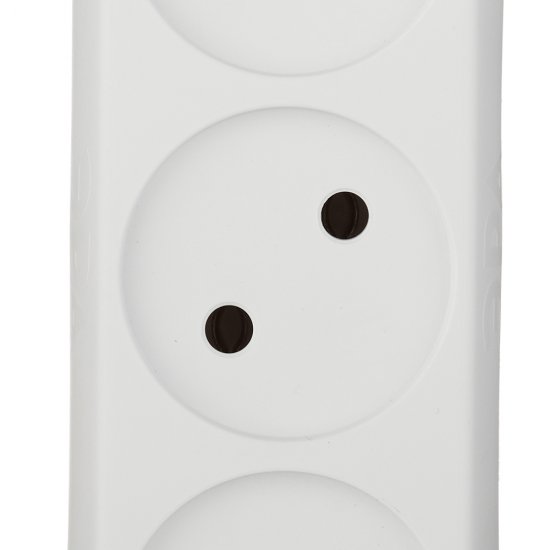 Удлинитель Эра 3 розетки 3 м ШВВП 2х0,75 кв.мм 6 А 1,3 кВт белый (Б0035748)