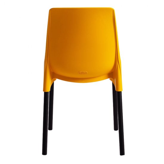 Стул Genius желтый/черный (19667)