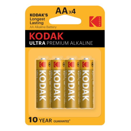 Батарейка Kodak Ultra Digital АА пальчиковая LR6 1,5 В (4 шт.) (Б0005248)
