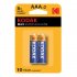 Батарейка Kodak Мax ААА мизинчиковая LR03 1,5 В (2 шт.) (Б0005132)