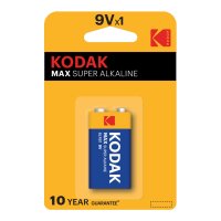 Батарейка Kodak Мax крона 6LR61 9 В (1 шт.) (Б0005130)