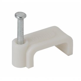 Пластиковая плоская скоба ЭРА Б0038904